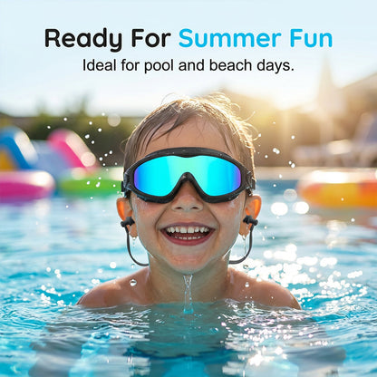 🎉LIMITED-TIME 50% OFF! 🔥Anti-Fog Kids Swimming Goggles with Earplugs & Nose Clip