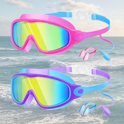 🎉LIMITED-TIME 50% OFF! 🔥Anti-Fog Kids Swimming Goggles with Earplugs & Nose Clip