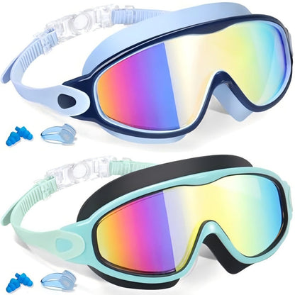 🎉LIMITED-TIME 50% OFF! 🔥Anti-Fog Kids Swimming Goggles with Earplugs & Nose Clip