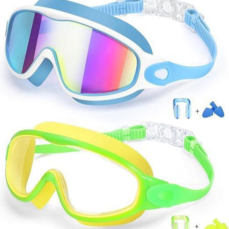 🎉LIMITED-TIME 50% OFF! 🔥Anti-Fog Kids Swimming Goggles with Earplugs & Nose Clip