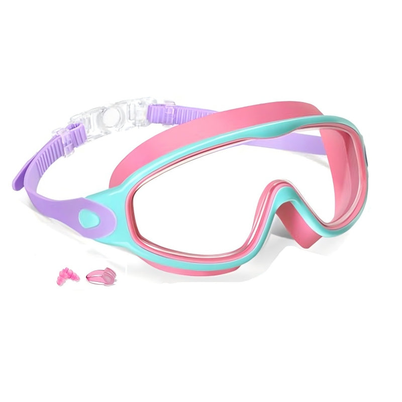 🎉LIMITED-TIME 50% OFF! 🔥Anti-Fog Kids Swimming Goggles with Earplugs & Nose Clip