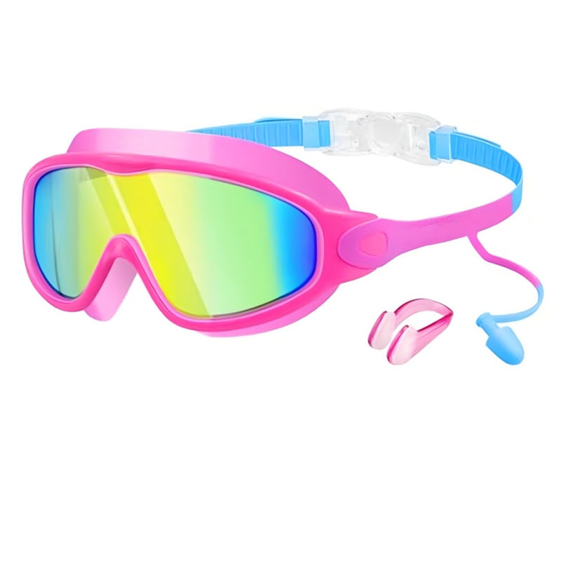 🎉LIMITED-TIME 50% OFF! 🔥Anti-Fog Kids Swimming Goggles with Earplugs & Nose Clip