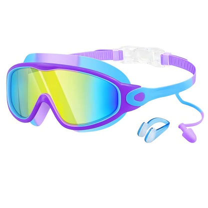 🎉LIMITED-TIME 50% OFF! 🔥Anti-Fog Kids Swimming Goggles with Earplugs & Nose Clip
