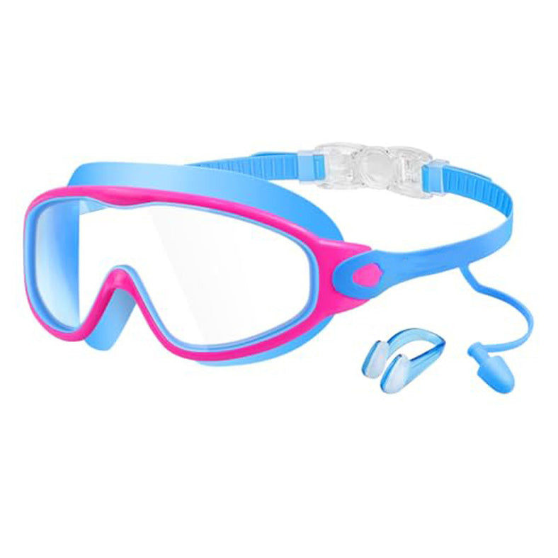 🎉LIMITED-TIME 50% OFF! 🔥Anti-Fog Kids Swimming Goggles with Earplugs & Nose Clip