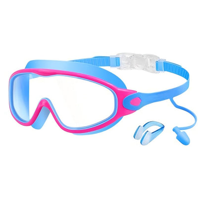🎉LIMITED-TIME 50% OFF! 🔥Anti-Fog Kids Swimming Goggles with Earplugs & Nose Clip