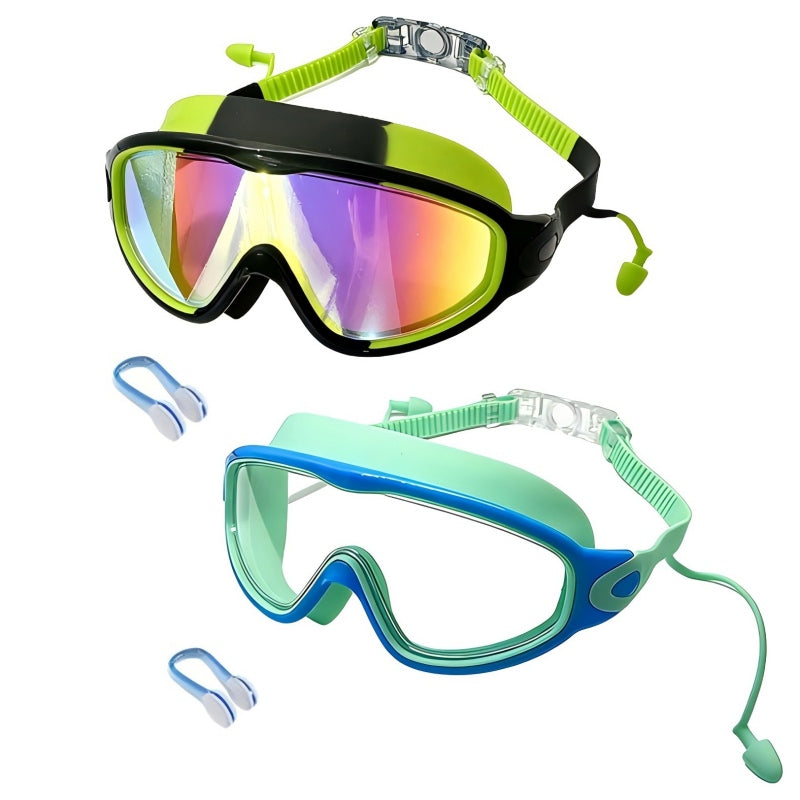 🎉LIMITED-TIME 50% OFF! 🔥Anti-Fog Kids Swimming Goggles with Earplugs & Nose Clip