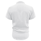 Men's Summer Stand Collar Short Sleeve Shirt
