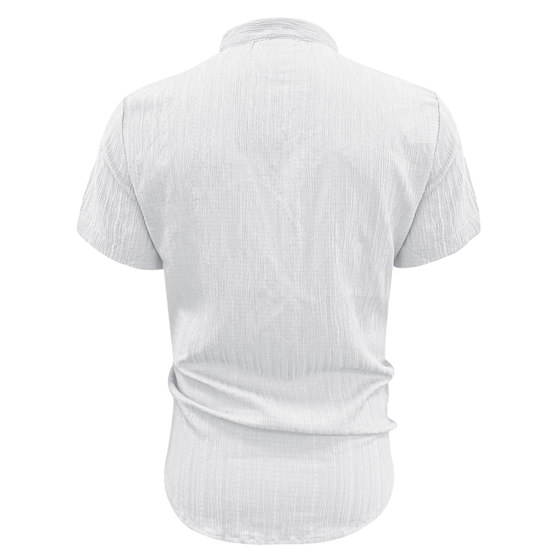 👔LIMITED-TIME 50% OFF! ✨Men's Summer Stand Collar Short Sleeve Shirt