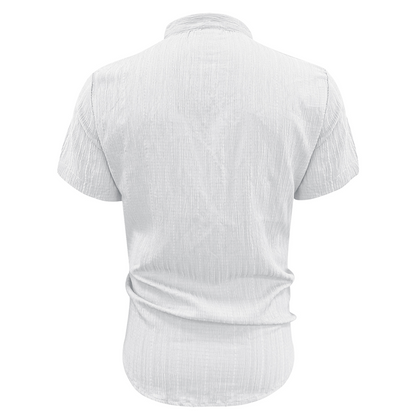 👔LIMITED-TIME 50% OFF! ✨Men's Summer Stand Collar Short Sleeve Shirt