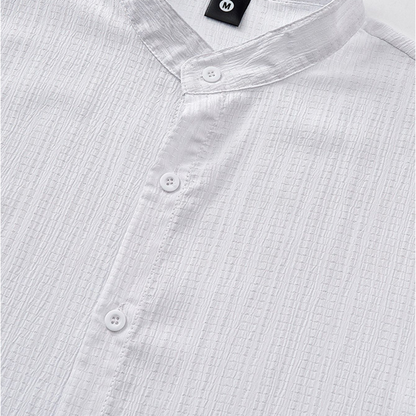 👔LIMITED-TIME 50% OFF! ✨Men's Summer Stand Collar Short Sleeve Shirt