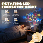 🐳LIMITED-TIME 50% OFF! 🐳Dynamic Rotating LED Projector Light