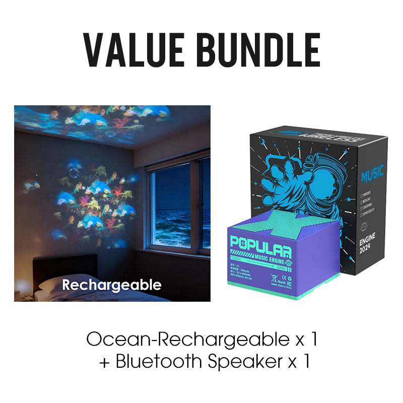 🐳LIMITED-TIME 50% OFF! 🐳Dynamic Rotating LED Projector Light