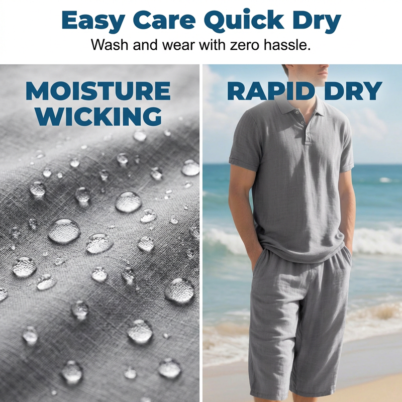 ⏰Last day sale 49% OFF🔥Men's Linen Shirt and Casual Pants Set