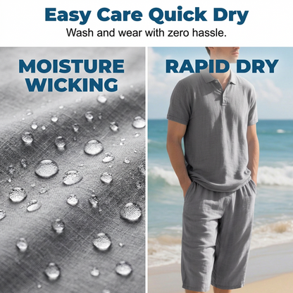 ⏰Last day sale 49% OFF🔥Men's Linen Shirt and Casual Pants Set