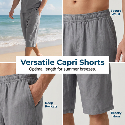 ⏰Last day sale 49% OFF🔥Men's Linen Shirt and Casual Pants Set