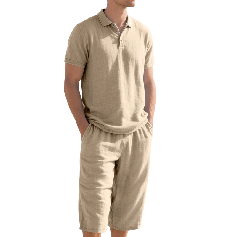 ⏰Last day sale 49% OFF🔥Men's Linen Shirt and Casual Pants Set