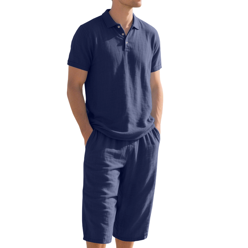 ⏰Last day sale 49% OFF🔥Men's Linen Shirt and Casual Pants Set