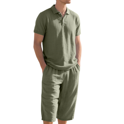 ⏰Last day sale 49% OFF🔥Men's Linen Shirt and Casual Pants Set