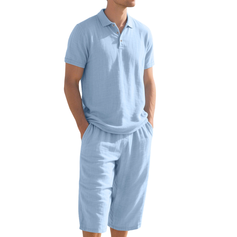 ⏰Last day sale 49% OFF🔥Men's Linen Shirt and Casual Pants Set