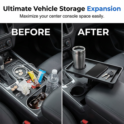 🎉New Lines – Half Price For Just 3 Day✨Car Cup Holder Expander with Tray