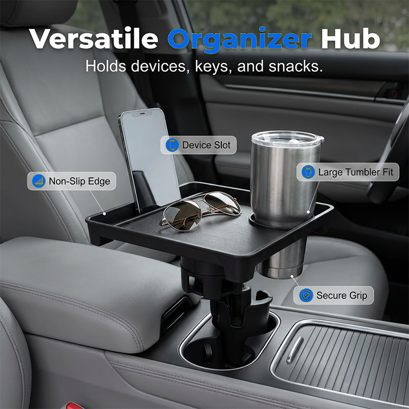 🎉New Lines – Half Price For Just 3 Day✨Car Cup Holder Expander with Tray