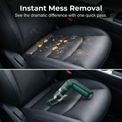🚗Surprise Price: Only £18.99!!🔥🔋High-Power Cordless Vacuum Cleaner Kit for Car💨