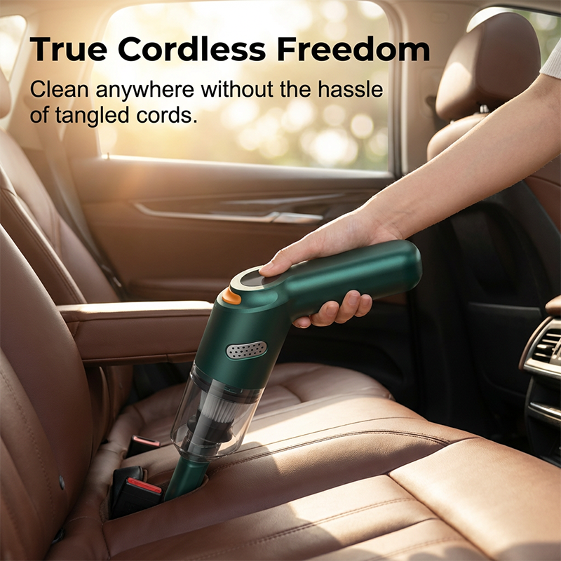 🚗Surprise Price: Only £18.99!!🔥🔋High-Power Cordless Vacuum Cleaner Kit for Car💨