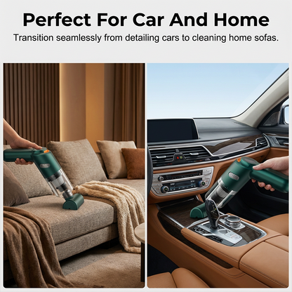 🚗Surprise Price: Only £18.99!!🔥🔋High-Power Cordless Vacuum Cleaner Kit for Car💨