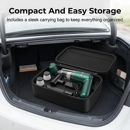🚗Surprise Price: Only £18.99!!🔥🔋High-Power Cordless Vacuum Cleaner Kit for Car💨