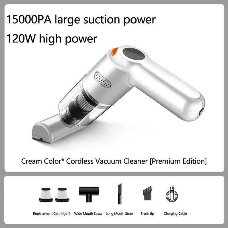 🚗Surprise Price: Only £18.99!!🔥🔋High-Power Cordless Vacuum Cleaner Kit for Car💨