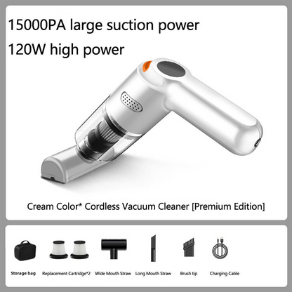 🚗Surprise Price: Only £18.99!!🔥🔋High-Power Cordless Vacuum Cleaner Kit for Car💨
