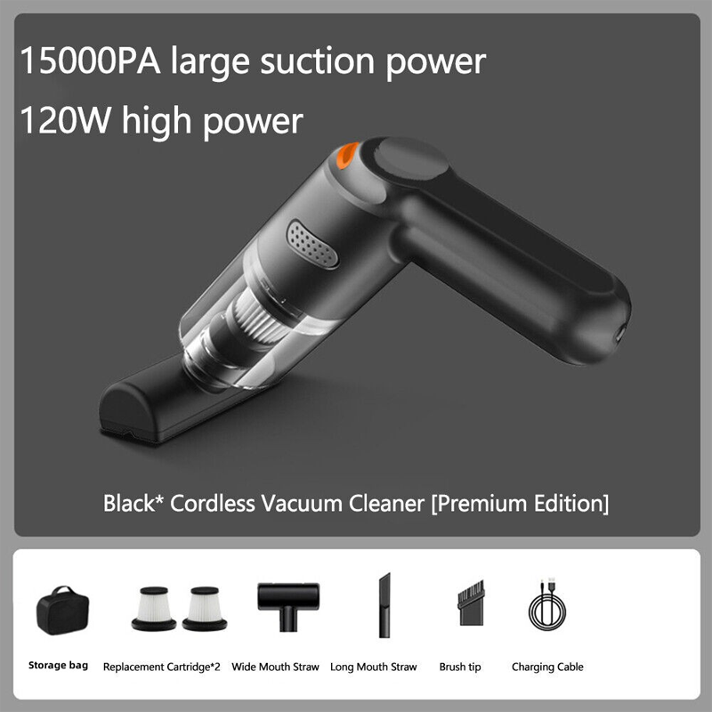 🚗Surprise Price: Only £18.99!!🔥🔋High-Power Cordless Vacuum Cleaner Kit for Car💨