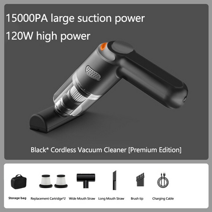 🚗Surprise Price: Only £18.99!!🔥🔋High-Power Cordless Vacuum Cleaner Kit for Car💨
