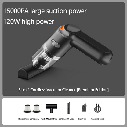 🚗Surprise Price: Only £18.99!!🔥🔋High-Power Cordless Vacuum Cleaner Kit for Car💨