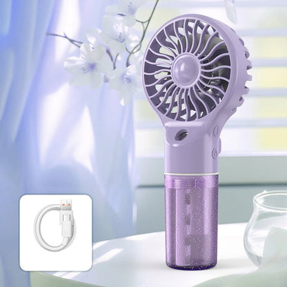🏖️Summer Cool Deal: ONLY ￡7.99!❄️Portable Handheld Mist Cooling Fan💦