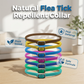 ⏰LIMITED TIME 50% OFF!🔥 Natural Essential Oil Pet Pest Repellent Collar - Adjustable Fit & Lightweight