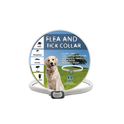 ⏰LIMITED TIME 50% OFF!🔥 Natural Essential Oil Pet Pest Repellent Collar - Adjustable Fit & Lightweight