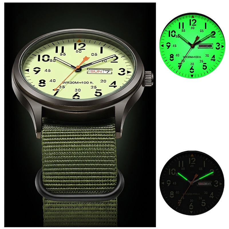 ⌚Men's Quartz Watch with Luminous Display