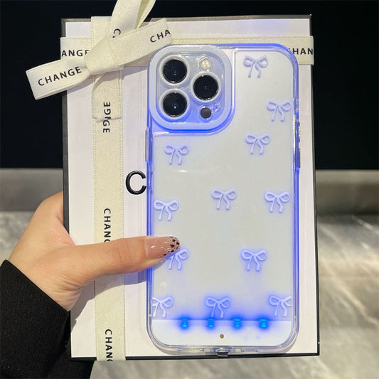 🎁💥LAST DAY SPECIAL PRICE!-￡11.99!!⏰ Never Miss a Call Again! LED Light Up Notification Shockproof Phone Case