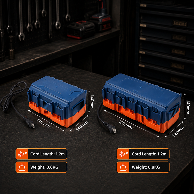 Multi-Slot Lithium Battery Fast Charger
