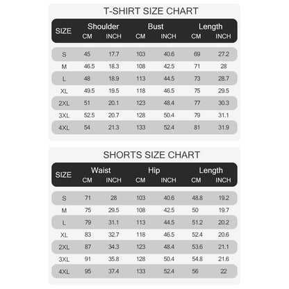 👕 50% OFF NOW! ☀️ Men's Summer T-Shirt & Shorts Set – Gradient design, breathable & lightweight – Perfect for hot days & casual outings 🩳