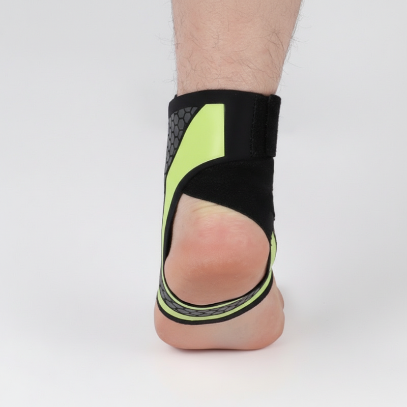 🦶 Breathable Elastic Ankle Support Brace — Adjustable Wrap-Around Ankle Stabiliser