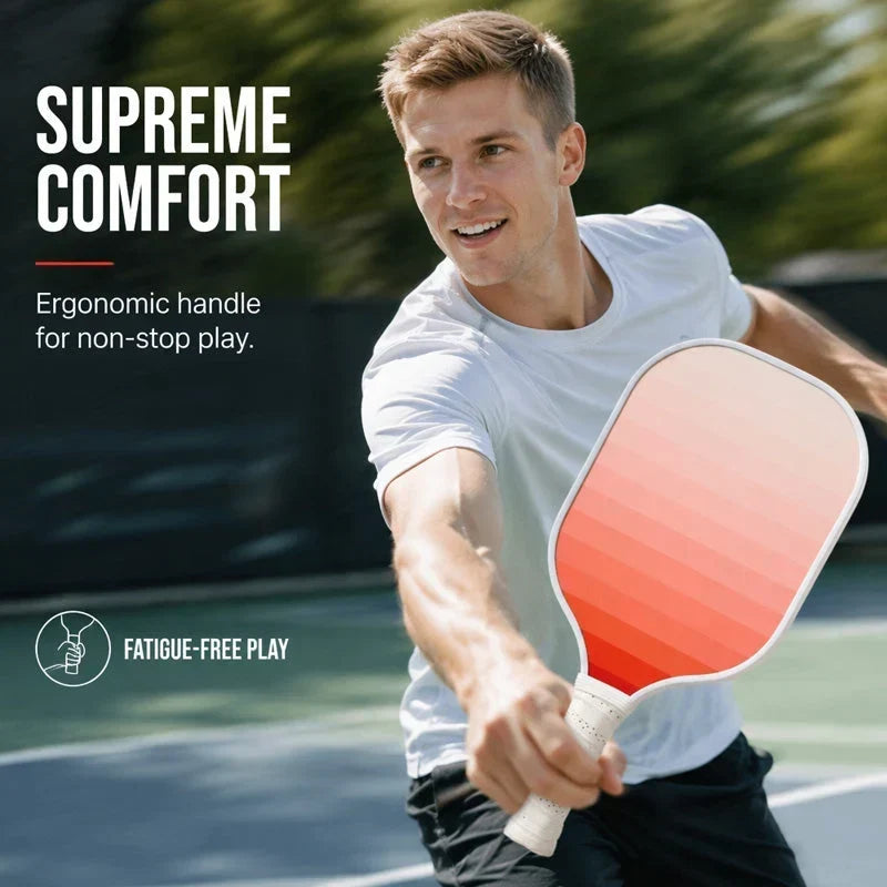 🥎 50% OFF NOW! Gradient Pink Pickleball Set – 2 Fibreglass Paddles, 4 Pickle Balls & Portable Carry Bag – USAPA Approved, Lightweight & Perfect for Beginners & Adults, Indoors & Outdoors ✨