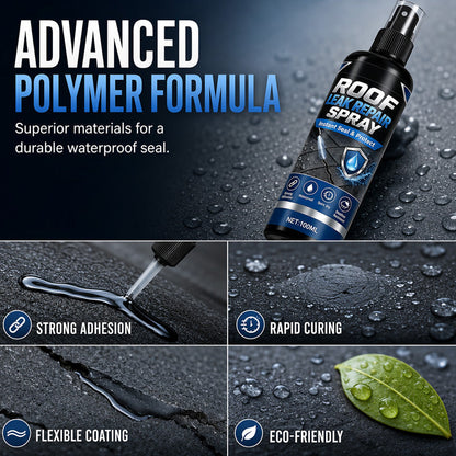 🏠50% OFF NOW ! 💧Powerful Waterproof Leak Repair Spray – Quick-Dry Sealant for Roof Pipe Cracks, Instant Stop Leak Household Repair Coating