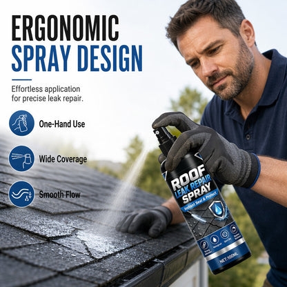 🏠50% OFF NOW ! 💧Powerful Waterproof Leak Repair Spray – Quick-Dry Sealant for Roof Pipe Cracks, Instant Stop Leak Household Repair Coating