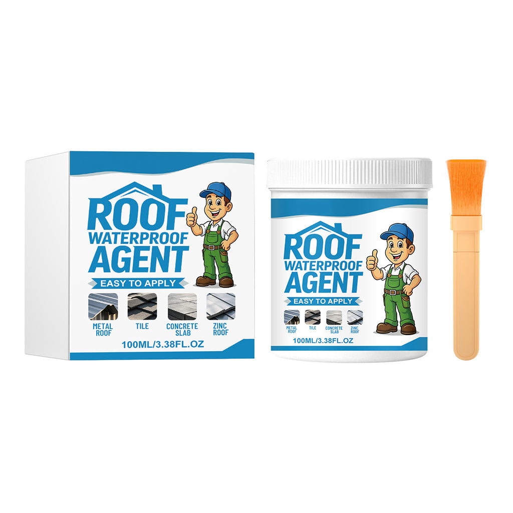 Grey Roof Waterproof Agent with Brush