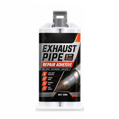 🥳2026 HOT SALE🥳🔧 50% OFF! High Temp Exhaust Pipe Repair Glue – Permanent bond for iron & steel, withstands extreme heat & vibration. Fix exhaust leaks yourself – save on costly garage repairs! 🚗✅