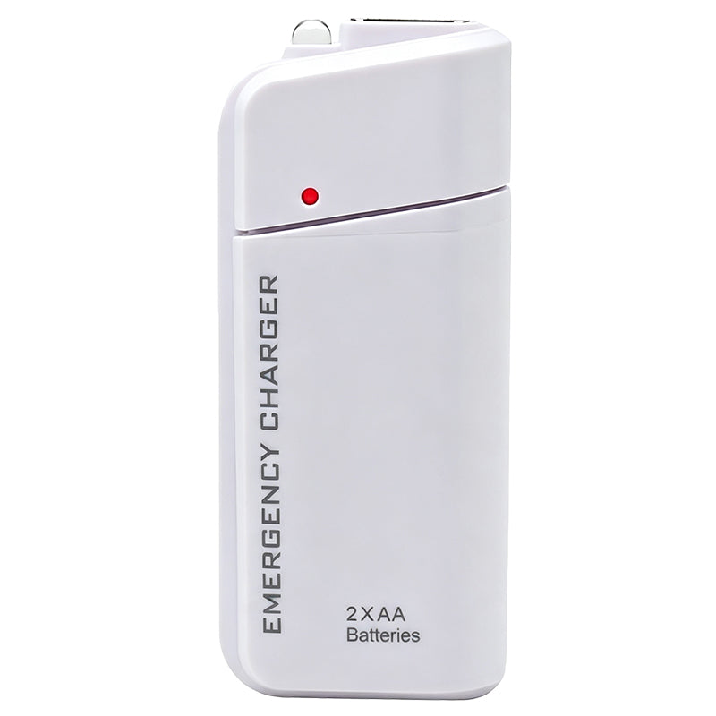 💥 BUY 2 GET 1 FREE +  50% OFF!🥳Portable Emergency Phone Charger AA Battery Powered Power Bank with LED Flashlight