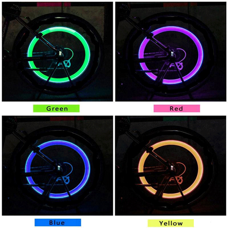 🚴 Turn Heads & Stay Safe – Weatherproof LED Tyre Lights with Long Battery Life. Free UK Delivery