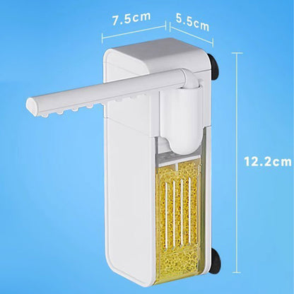 🐟2026 HOT SALE🥳💞50K+ SOLD!Multifunctional Mini Filter for Small Fish Tank